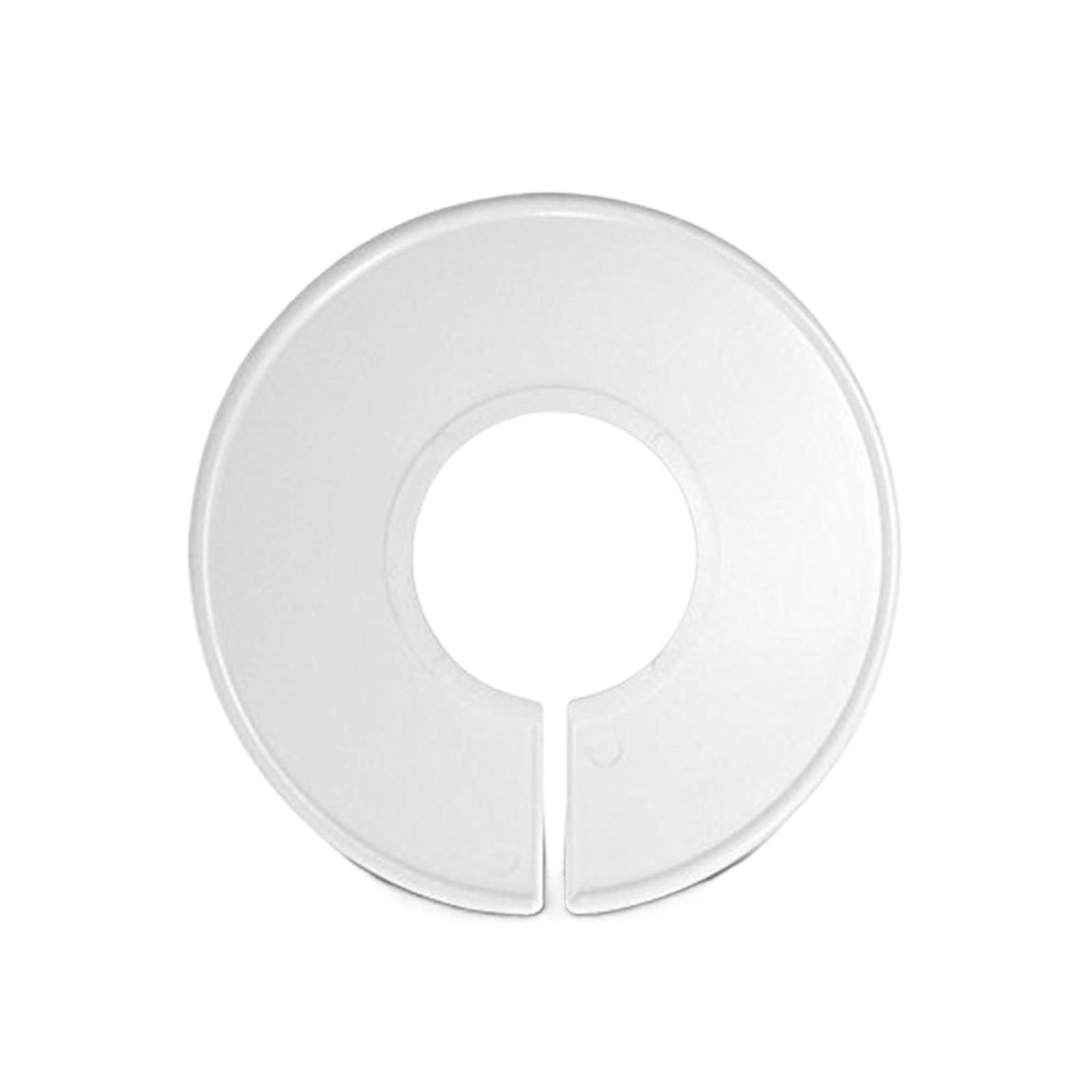 Luvafey Hanger Dividers 30pcs Plastic Clothing Rack Size Dividers Round Hangers Closet Garment Tags Marking Ring for Clothing Size Type Sorting Writable and Reusab(WHITE)