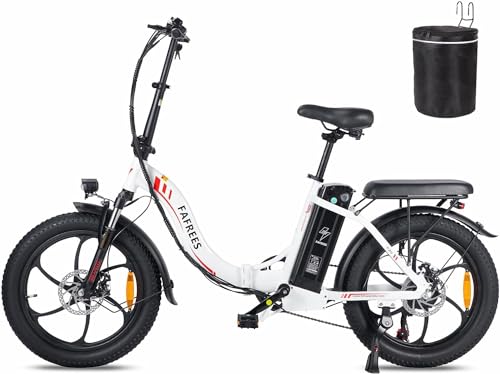Fafrees F20 Bicicleta Eléctrica Plegablede 20 3.0 Pulgadas Con Batería Extraíble De 36v 16ah, Bicicleta Eléctrica De 250 W, Máxima 25 Km H Para Mujer Hombre Adolescente Anciano Fafrees F20 Bicicleta Eléctrica Plegablede 20 3.0 Pulgadas Con Batería Extraíble De 36v 16ah, Bicicleta Eléctrica De 250 W, Máxima 25 Km H Para Mujer Hombre Adolescente Anciano