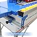 TECHTONGDA Woodworking Edge Bander Automatic Straight Edge Banding Machine Flush End Matching, Double-Sided Gluing, Automatic Trimming with Control Panel Adjustable Speed 0-6m/min