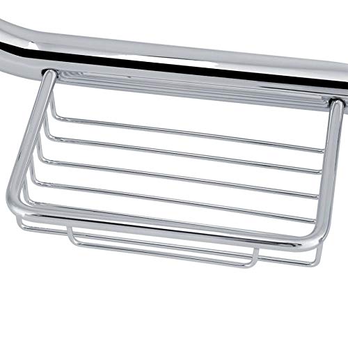 Poignée De Baignoire 40cm Noir Barre Appui Murale Antidérapant Poignée