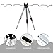 Mednkoku Fishing Rod Tripod Stand Foldable Anti-Rust Non-Slip Telescopic Portable Aluminium Alloy Holder Outdoor Pole Rest Rod Racks