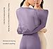Women's Ultra Thin Seamless Thermal Underwear， Thermal Underwear for Women，autumn and Winter Fashion Casual and Warmth (Apricot,XL)
