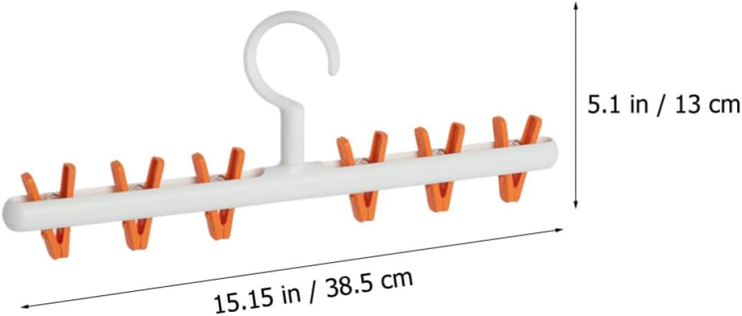 UPKOCH 2pcs PP Hat Storage Rack with Clip Design for Small Items image 2