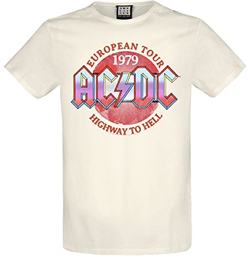 T-shirt AC/DC Vintage 79 Amplified coloris Natural en taille XL pour homme