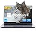 Blackview Acebook 6 Laptop 15,6 Zoll für Unternehmen Studierende, Quad-Core N150(Besser N95) bis zu 3.6GHz, 16GB RAM 256GB SSD Notebook, FHD IPS Display Augenschutz, 100W Type-C, 4K HDMI, Bluetooth