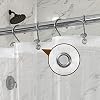 Cortina de baño interior premium Barossa Design, tamaño estándar, transparente | Certificación Oeko-tex, ojales resistentes a la oxidación, 3 imanes inferiores, PEVA impermeable, cortina de baño ligera y práctica 7