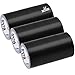 UZLU Duct Tape Bulk, Black Duct Tape Heavy Duty, 12 Rolls x 20 Yard x 1.88 Inch Per Roll, Flexible, No Residue, All-Weather and Tear by Hand, Bulk Value for Indoor & Outdoor Repairs, Industrial Use