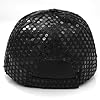 YeeHeen Sequins Baseball Cap Glitter Hat for Boy Girls Shiny Hip Hop Hat Black #4