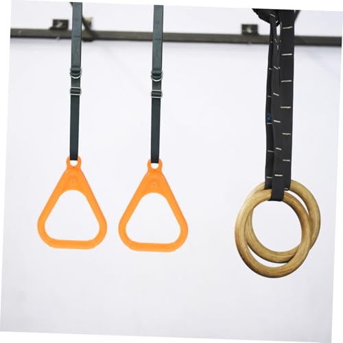 Anillas triangulares de gimnasia KOMBIUDA 2 piezas naranja miniatura 6