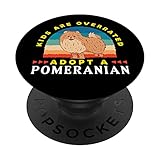Les enfants sont surfaits, adoptez un Spitz nain - DINK PopSockets PopGrip Interchangeable