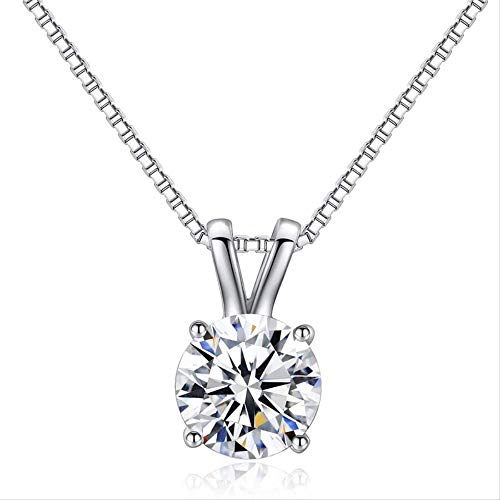 Collier de Pierres précieuses en Argent 925 et Zircon AAA pour Femme