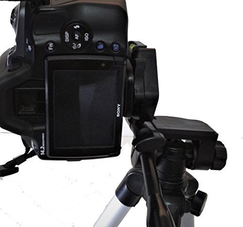 DIGIPOD TR 267 - Trípode ligero completo 128 cm, cabezal panorámico de 3 posiciones, zapata rápida y bolsa de viaje - imagen 4