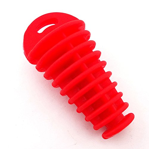 Tc-Motor Soft Rubber Exhaust Muffler Bung Wash Plug For Motocross Utv Atv Pit Mx Dirt Bike Snowmobile Red #TOP1