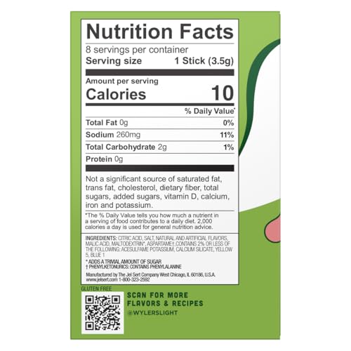 Wyler's Light Pickle Lemonade - Singles to Go Powdered Drink Mix - Pack of 6-8 Per Box 48 Total Servings - Delicious Tasting Pickle Lemonade Flavor image 5