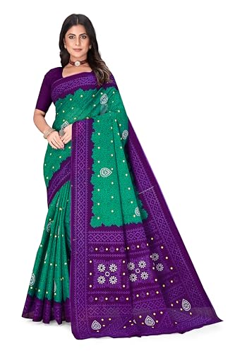 Image of TAMAIRA FASHION Mulmul Pure Cotton Saree For Woman Floral Batik Printed|Office Wear Daily Wear Sarees For Women Without Blouse Piece (Available in 11 Colours)