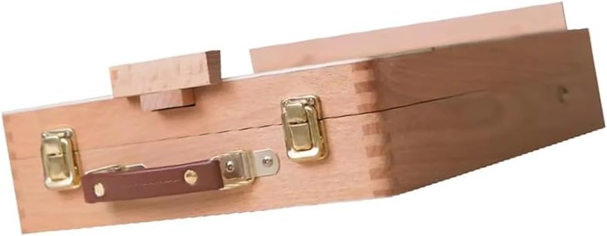 HBJWOV Wooden Art Easel Box Case for Painting with Storage Beechwood Sketch Easel Easel for Adult Beginner