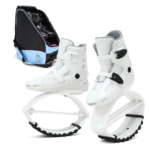 Botas de fitness de rebote para ejercicio en interiores y exteriores con práctica bolsa de almacenamiento