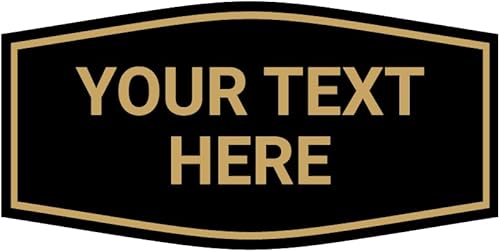 Letrero plástico personalizado personalizado de lujo para pared o puerta Letrero plástico personalizado personalizado de lujo para pared o puerta