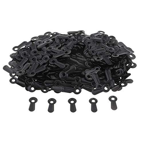 jiaxin Black 1000 Pieces Frame Picture Fixer with Rotating Buttons for Office Home Office Photographic Studio (Color : Black)