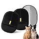 SupRovare 3 Stück Fellmagnet Handschuhe Doppelseitig für Katzen & Hunde - Doppelseitige Bürstenhandschuhe für effektives Entfernen von Tierhaaren zur Haarentfernung im Sofa, Kleidung und Bett