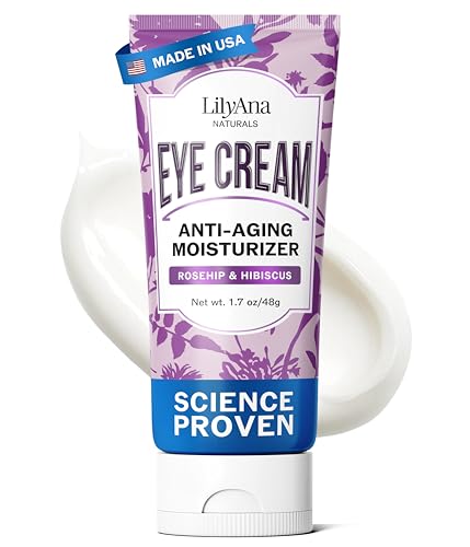 LilyAna Naturals Eye Cream for Dark Circles and Puffiness, Under ...