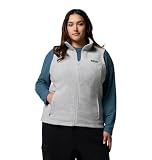 Columbia Damska kamizelka z polaru Benton Springs, kolor Cirrus Grey Heather, XL