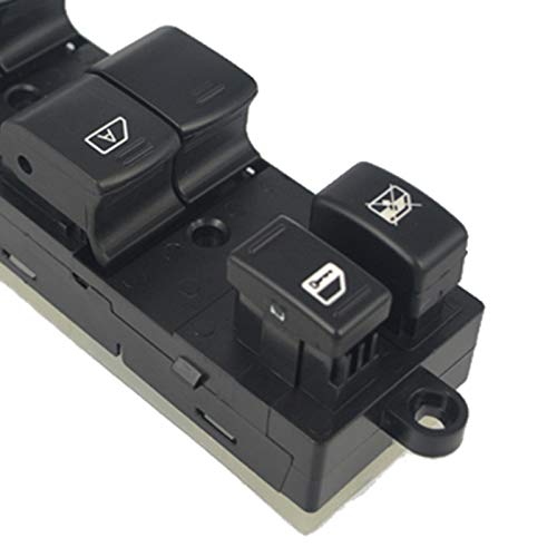 figatia Interruptor de janela de controle Power Master Window Lock Switch preto durável prático para