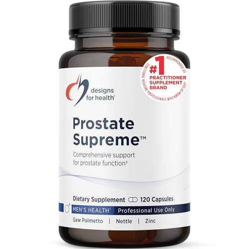 Designs for Health Saw Palmetto Prostate Supplement for Men - Prostate Supreme with Saw Palmetto, DIM, Vitamins, Nettle, Zinc + Chrysin - Non-GMO, Soy Free (120 Capsules) Designs for Health Saw Palmetto Prostate Supplement for Men - Prostate Supreme with Saw Palmetto, DIM, Vitamins, Nettle, Zinc + Chrysin - Non-GMO, Soy Free (120 Capsules)
