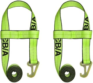 New! Qty. 2, HV38-JD5 -x2, Hi Viz Basket Straps for JerrDan MPL Series and Element Wrecker Wheel Lift, Tough 38-JD5 Straps