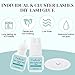 Lash Cluster Glue Fast Drying Long Lasting DIY Waterproof Clear Lash Glue for Eyelash Clusters for Self Application