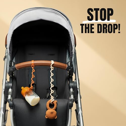 Image of Smack Fun Toy Straps for Baby - Keep toy, bottle & pacifier off the floor