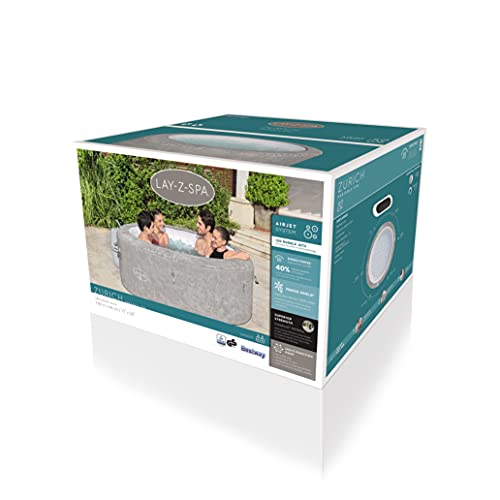 Bestway LAY-Z-SPA Whirlpool Zurich AirJet 180 x 66 cm, rund – Bild 4