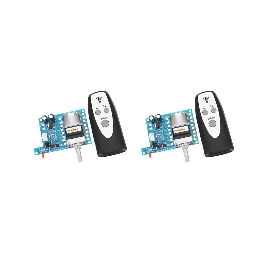 Juego de 2 potenciómetro de motor de 9 V con control remoto infrarrojo