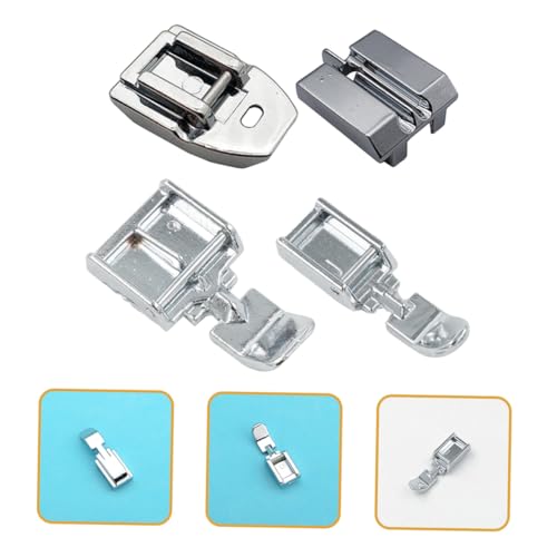 Set de 4 Pies para Máquina de Coser LALAFINA Aleación miniatura 7