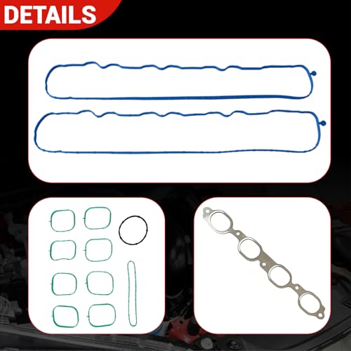 Image of AUCERAMIC Head Gasket Set for Chevy Silverado GMC Sierra Cadillac Escalade | 6.2L V8 Replace# HS26749PT 12657969