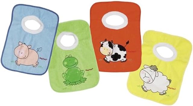Playshoes 507142 Śliniaki wsuwane, 4 sztuki