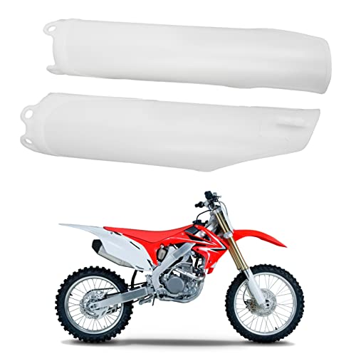 Aramox 2Pcs Fork Guard Protector Front Fork Tube Cover Fork Support Guard Transportation Protector Replacement For Cr125 Cr250 Cr500 Crf250R Crf450X #TOP1