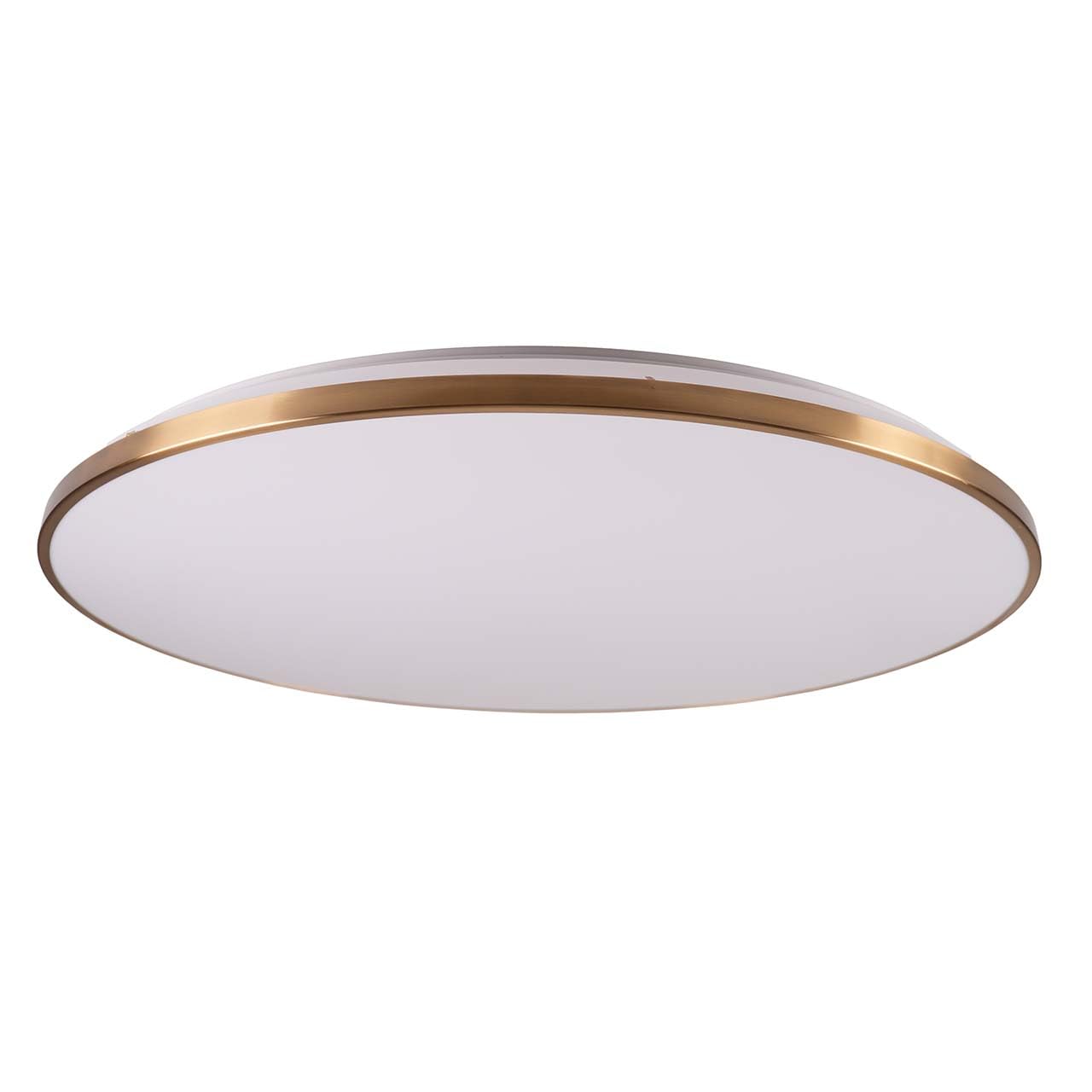 Plafon LED Sanico Goldlux KERN 80 z pilotem IR złoty 80W 3000K-6000K IP20-331922
