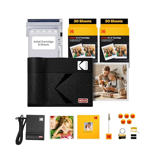 �R�_�b�N KODAK Mini 3 ERA 4PASS�|�[�^�u���t�H�g�v�����^�[(7,6x7,6cm) (�v�����^�[ + �A�N�Z�T���[�o���h��, �u���b�N)