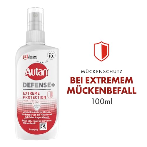 Autan Defense Extreme Protection Pumpspray, Insektenschutz DEET 50, 1 Pack