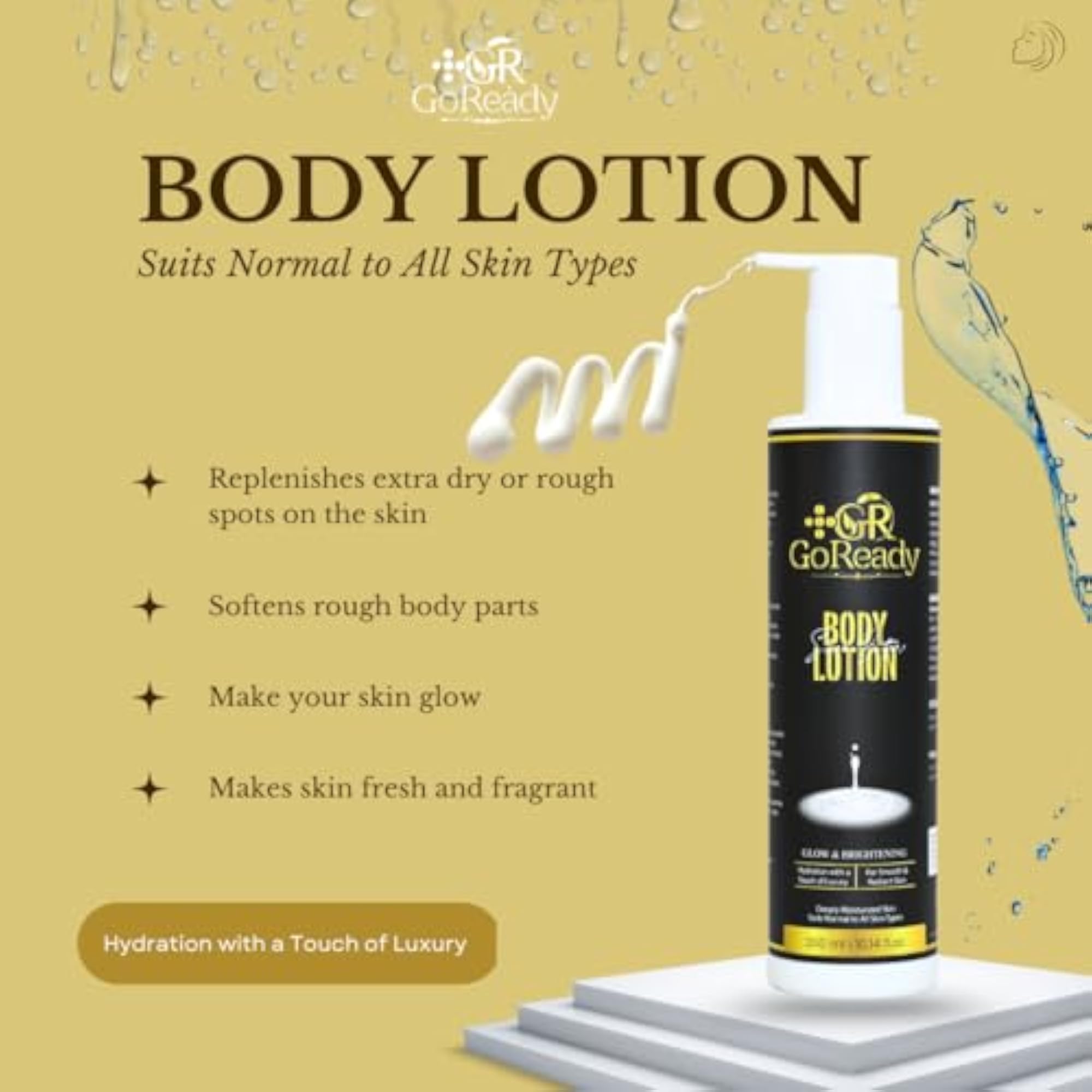 Body Lotion with Vitamin E for Glow and Brightening