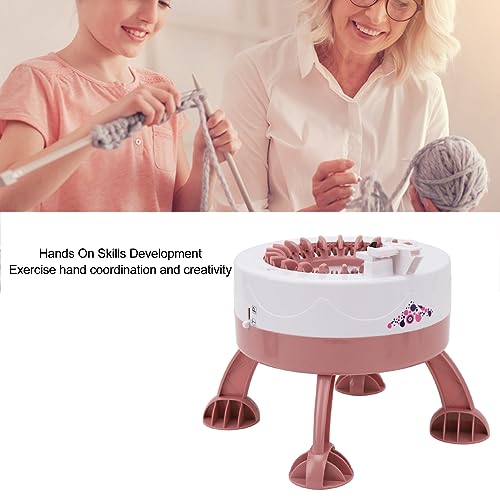 Máquina de tricô Com 20 Agulhas, Tear de Tecelagem Inteligente, Máquinas de tricô Giratórias Redonda