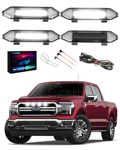 LED�O�������C�g 2024 2025 2026 �t�H�[�h F150 Accessoreis ���[�V���O���C�g�o�[�L�b�g �N���b�v�I���t�����g�o���p�[�O�����C���T�[�g�AF150�G�N�X�e���A�Ɩ�(���A�����A�b�g�̂�)