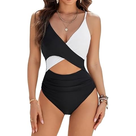 Blooming Jelly Women's Tummy Control Swimsuit Cover