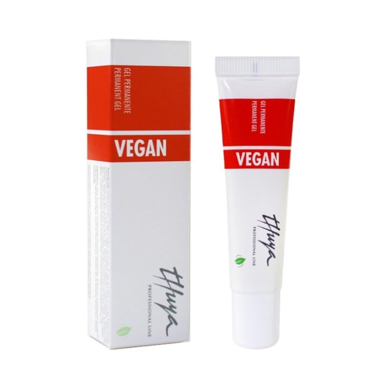 Thuya Vegan Gel Permanente (15 ml) para laminación de pestañas y Cejas (1 Pieza)