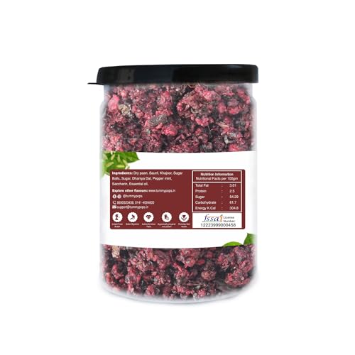 Image of Tummy Pops | Bombay Meetha Paan - 90gm Jar | Handmade & Sun-Dried Paan Mukhwas Mouth Fresheners