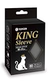 TOYGER KINGスリーブ TCG カードゲーム スタンダードサイズ ブラック (グレー)