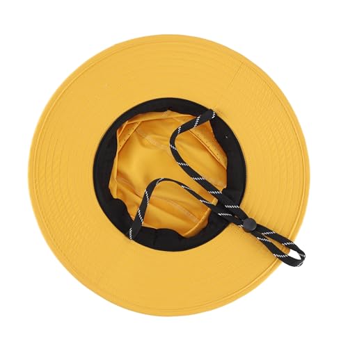 Image of Connectyle UPF 50+ Wide Brim Sun Hat for Men Women UV Protection Bucket Hats Outdoor Breathable Safari Hat for Fishing Hiking