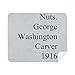 George Carver Quotes Cleaning Cloth Screen Cleaner 2pcs Suede Fabric