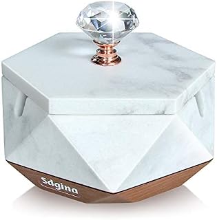 Sdgina Ashtray with Lid - Outdoor Ashtray, Pefect Outside Ashtray for Weed Cigarettes, Ash Tray with Lids, Windproof and Smell Proof Ashtrays for Outside